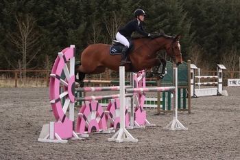 Alana Hood secures top spot in the NAF Five Star Silver League Qualifier at the Cabin Equestrian Centre